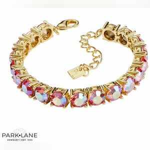 Park lane impression iridescent coral bracelet
